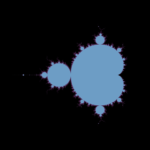 Mandelbrot center=-0.66+0i, top=1.6i, 2560×1440